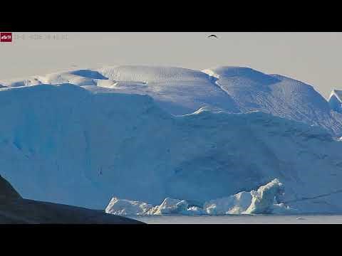 Giant Iceberg Breaks Off Ilulissat Glacier | Greenland’s Icefjord September 21, 2025