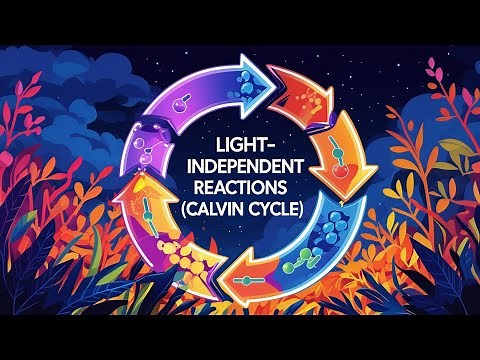 Calvin Cycle Explained Simply | Light-Independent Reactions of Photosynthesis | Lesson 23