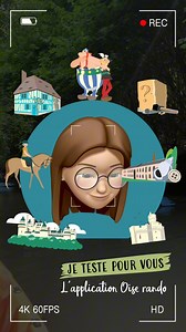 [APLLI RANDO] Lou-Ann est de retour pour tester la nouvelle application « Oise rando » C’est une application qui répertorie toutes les randos de l’Oise à faire à pied 🚶 ou à vélo 🚲 En plus, elle est 100% gratuite 😎 Pour la télécharger, c’est ici : https://linktr.ee/Oiserando | Oise Tourisme