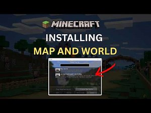 Minecraft - How To Install Custom Maps / Worlds (Easy Guide)