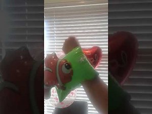 ASMR Armbands inflating and deflating. #prettyhands #prettynails #asmrpooltoys