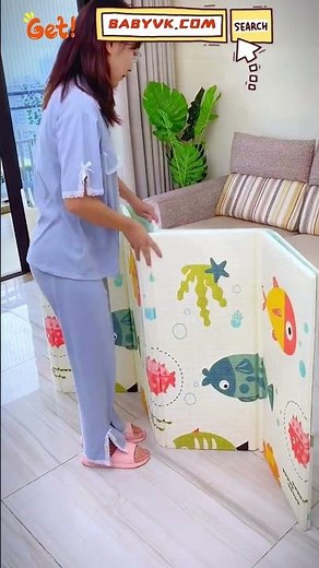 Still Using Puzzle Mats? Discover the Foldable Baby Crawling Mat!