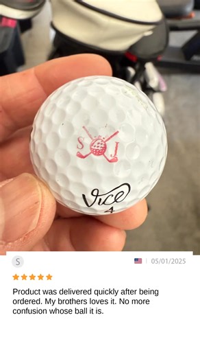 Perfect Christmas Gift for Golfers! Personalized Monogrammed Initial Golf Balls—multicolor stamp design, add their name. Great for club competitions, souvenirs, birthdays, or holiday gifting. A unique, functional surprise for golf lovers! 🎄⛳ | Callie Gifts