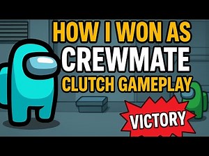 How I Won as CREWMATE! 🧠 Clutch Gameplay | Among Us 2025
