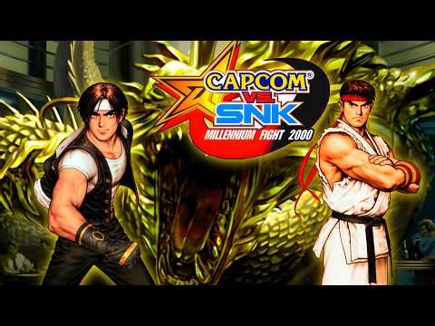 Capcom vs. SNK: Millennium Fight 2000 – Kyo Kusanagi & Ryu Arcade Playthrough | Full Gameplay