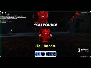 How to get Hell Bacon in Roblox Find The Bacons 2022