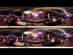 360 VR Burlesque Aerial Fire Lyra Performance at Alwun House
