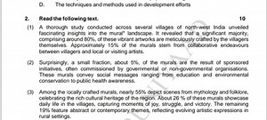 D. The techniques and methods used in development efforts Read ... | Filo