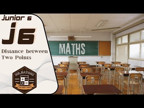 Distance between two points - Junior 6 - MATH