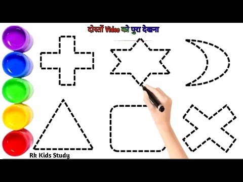 3D Shapes Song for Preschool Kids | Learn &Draw Shapes #educationalvideo