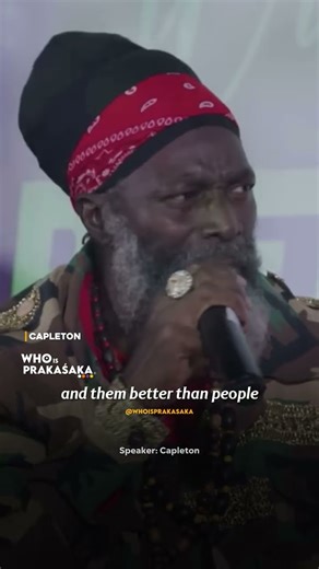 “The World Don’t Evolve Around No One Person” - Capleton #shorts #rastafari #capleton