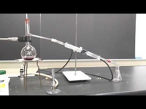 Experimental video Distillation & Fractional distillation