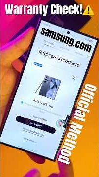 📱 How to Check Official Samsung Warranty of Any Device ✅ | Quick Guide