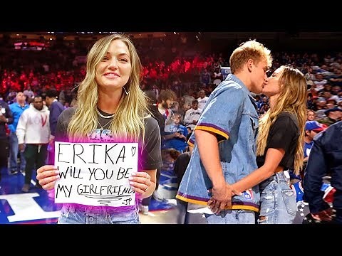 I FINALLY ASKED ERIKA TO BE MY GIRLFRIEND ON CAMERA!!