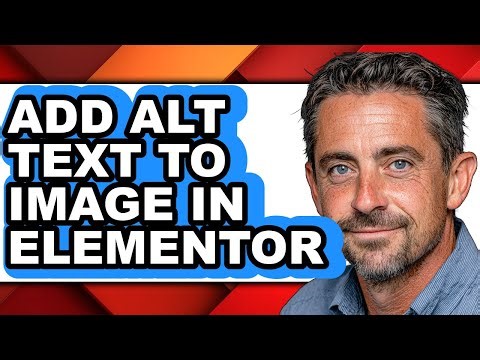 How to Add Alt Text to Image in Elementor - Step by Step