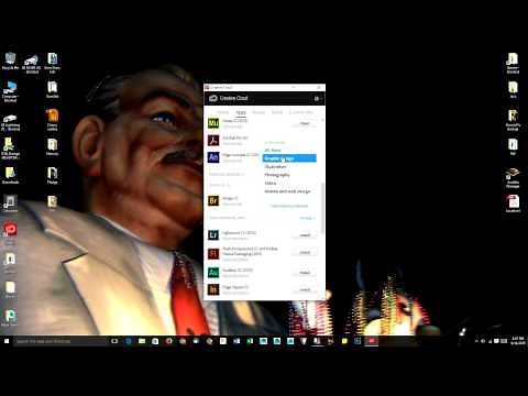 How to Download Previous Versions of Adobe Software using the Creative Cloud App
