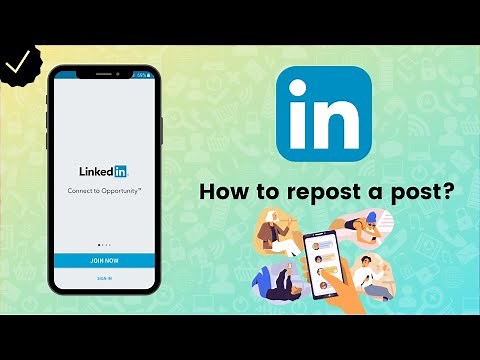 How to repost a post on LinkedIn?