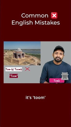 3 English Words You’re Pronouncing WRONG 😱 | Debt, Tomb, Family.