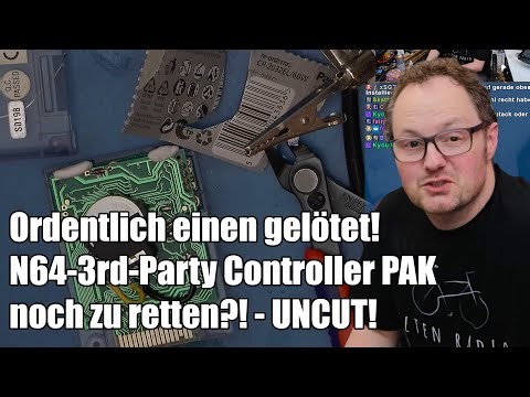 Controller PAK Reparaturversuch - Mein N64-Fluch ist real!