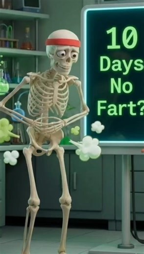 No Fart for 10 Days?! 😳 #shorts