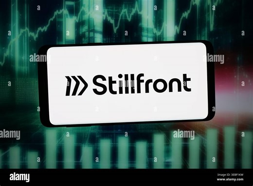 April 9, 2026, Germany: In this photo illustration, the logo of video games company Stillfront Group AB is displayed on a smartphone in front of abstract background on computer screen. (Credit Image: © Timon Schneider/SOPA Images via ZUMA Press Wire) EDITORIAL USAGE ONLY! Not for Commercial USAGE! Stock Photo - Alamy