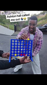 He to buff to be this blind 😭🔥@Ashton Hall #connect4 #easy #comedy | helen