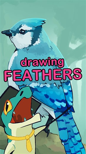 Mallow on Instagram: "the trick is knowing where to detail! 🐦 here’s a trick for drawing feathers and birds I’m available for commissions - check out my Buy Me A Coffee page in my bio, or send me a DM! - mallow #howtodraw #artteacher #arttips #arttutorials #artclass #lifedrawing #arthacks #artstudy #drawingtips #lifedrawingtips #artcommissionsopen"