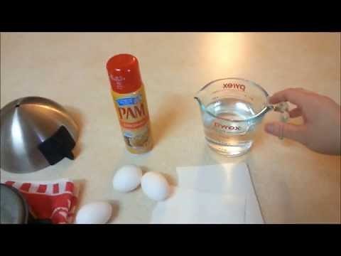 My favorite eggs using an egg cooker!