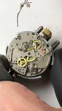 How a Mechanical Chronograph WorksStep-by-step disassembly of the Poljot 3133 #watchrepair #watch