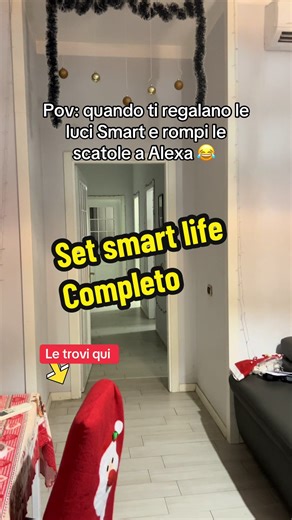 Kit completo luci Smart home #casamoderna #alexa #smartlife #perte #parati