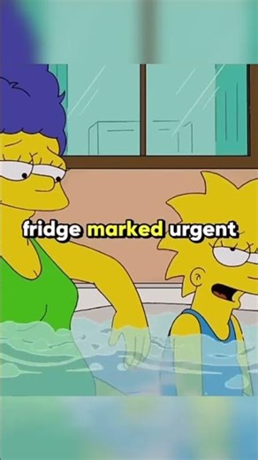 Simpsons pool moment #simpsons #homer #shorts