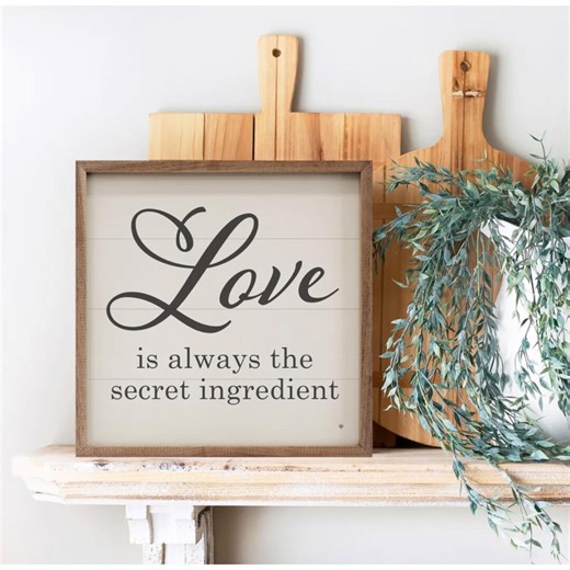 Kitchen Wall Sign | Happiness Sign | Wood Sign | Kitchen Wall Decor | Farmhouse Sign | Farmhouse Kitchen Decor - Etsy