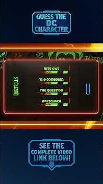 Guess the DC Character by Scene! 🦇 | DC Quiz (Part 2 - Short 1) #dccomics #dcuniverse #dccharacters