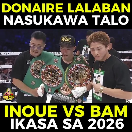 174K views · 2.1K reactions | BREAKING! Nonito "The Filipino Flash" Donaire muling magbabalik kontra sa isang matigas na Japanese Fighter. Tenshin Nasukawa bigong maging world champion tinalo ng UTOL ni Naoya Inoue. Naoya Inoue vs Bam Rodriguez hiling ng mga boxing fans! | Kulafu Fights | Facebook