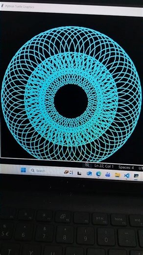 python graphic design #python #design #shorts #programming #shortvideo #short