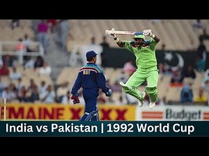 India vs Pakistan | 1992 World Cup | Full Highlights