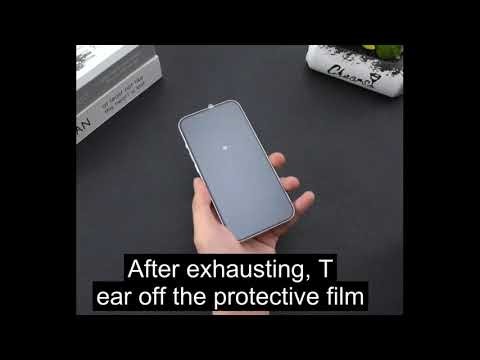 3Pcs Dust Free Installation Privacy Screen Protector for IPhone 16 14 11 1