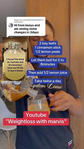 Lose Weight and Belly Fat with Lemon and Cinnamon | Weight Loss Challenge