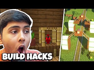 TESTING Viral Minecraft Build Hacks You NEED To Try!