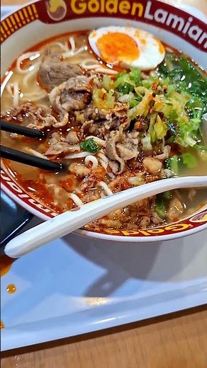 I ate Golden Lamian in Mall Kota Kasablanka #indonesia #jakarta #food #foodie