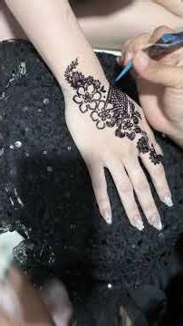 tutorial henna wedding