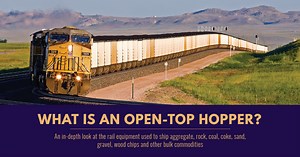 What Is an Open-Top Hopper Rail Car?