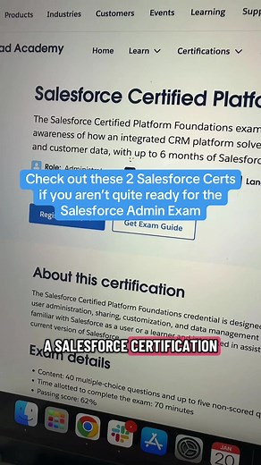 Top Salesforce Certifications for Admin Exam Preparation