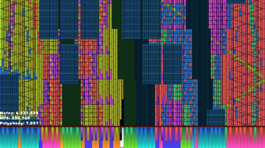 [黑乐谱] Tetris Black MIDI Remake Final