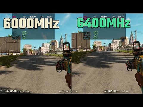 6000MHz cl36 vs 6400MHz cl32 ddr5