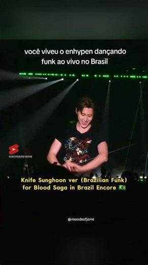 FINALLY KNIFE SUNGHOON VER IN BRAZIL 🇧🇷 #enhypen #Sunghoon #Jungwon #Jay #Jake #Sunoo #Ni_ki #성훈