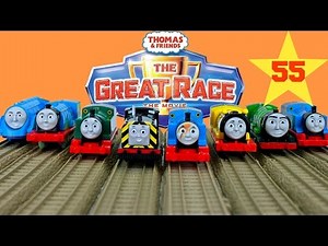 THOMAS AND FRIENDS THE GREAT RACE #55 |TRACKMASTER ORIGINAL THOMAS LBSC 70 Kids Playing Toy Trains