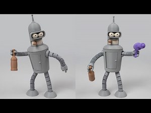 Bender Bending Rodriguez from FUTURAMA