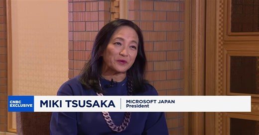 Microsoft Japan president on localizing AI innovation and navigating Yen volatility