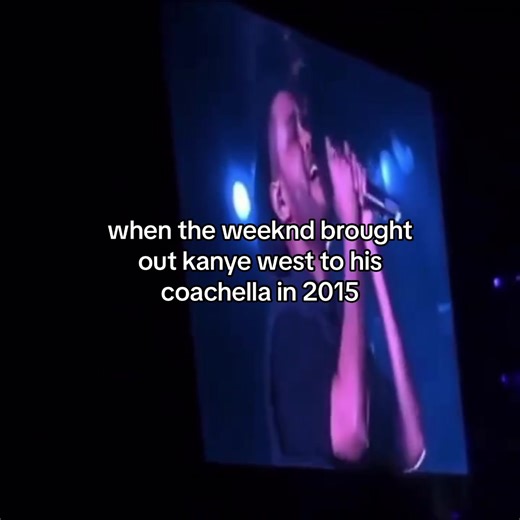 The Weeknd & Kanye West Legendary Coachella Performance 2015